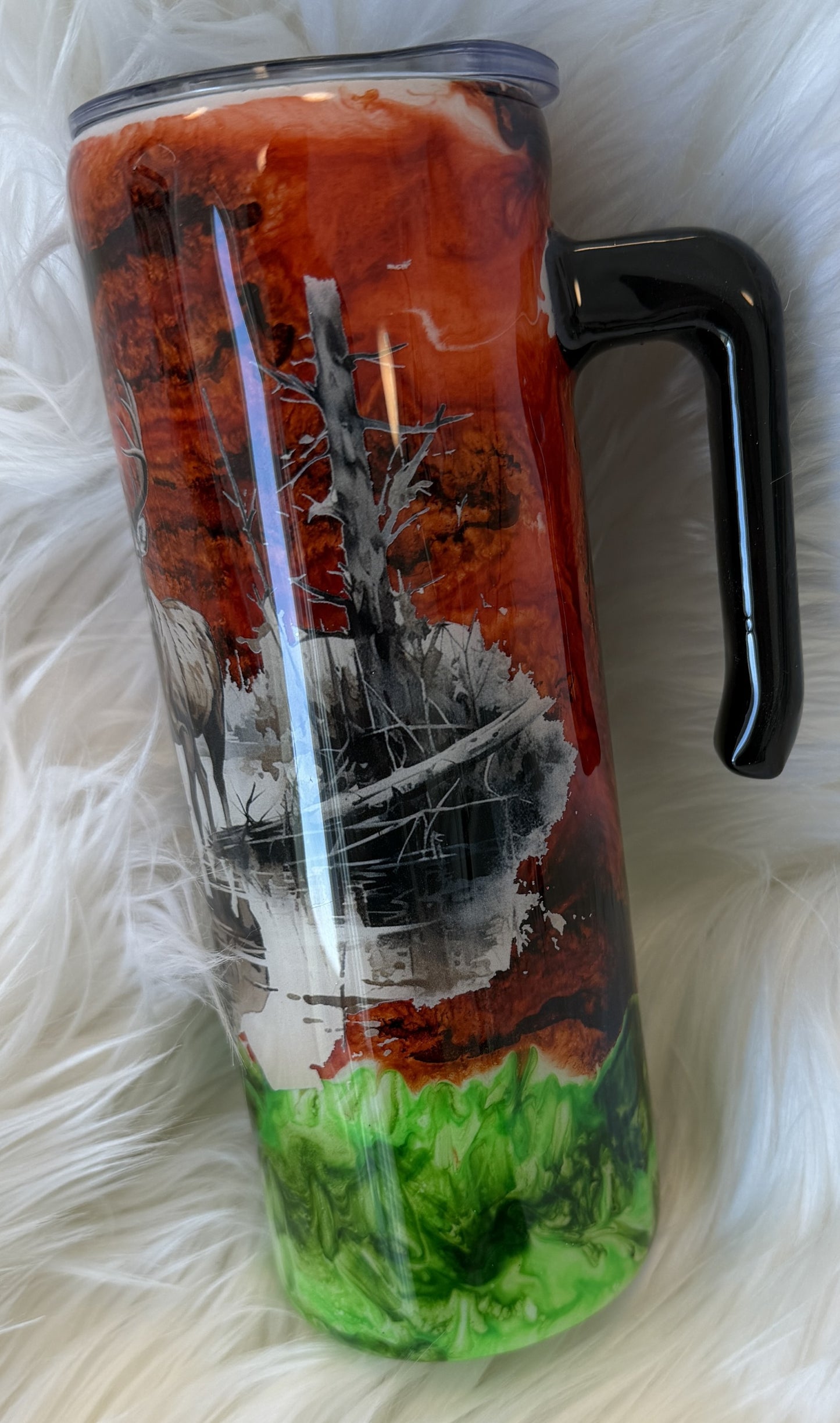 20 oz skinny with handle