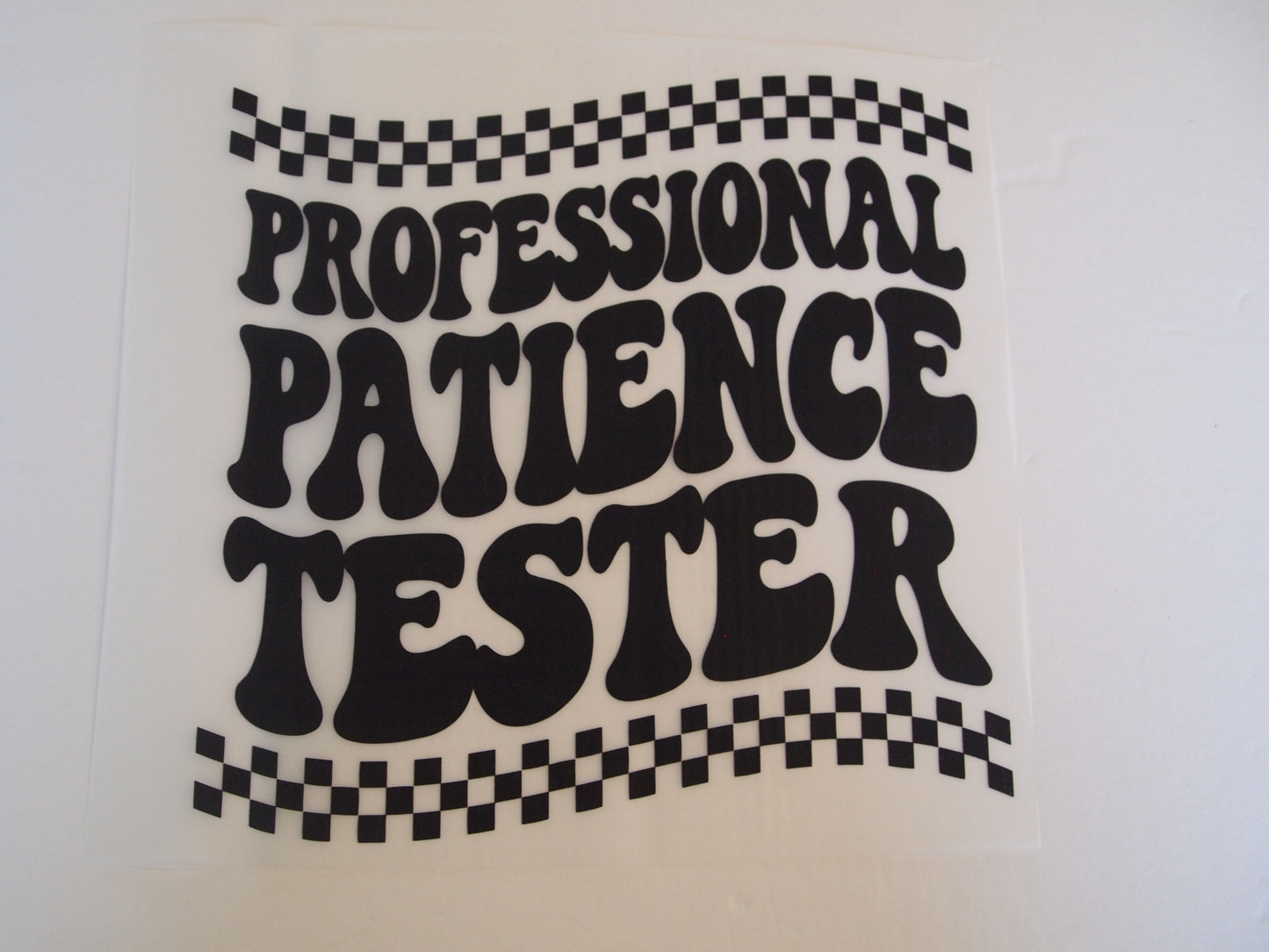 Professional Patience Tester. Youth