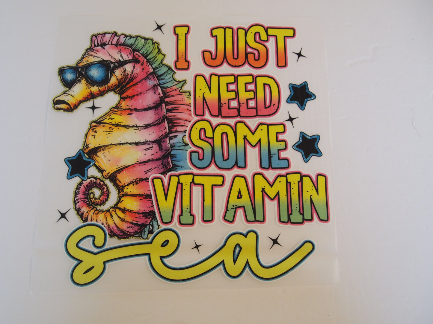 I Just need some vitamin sea. Design transfer