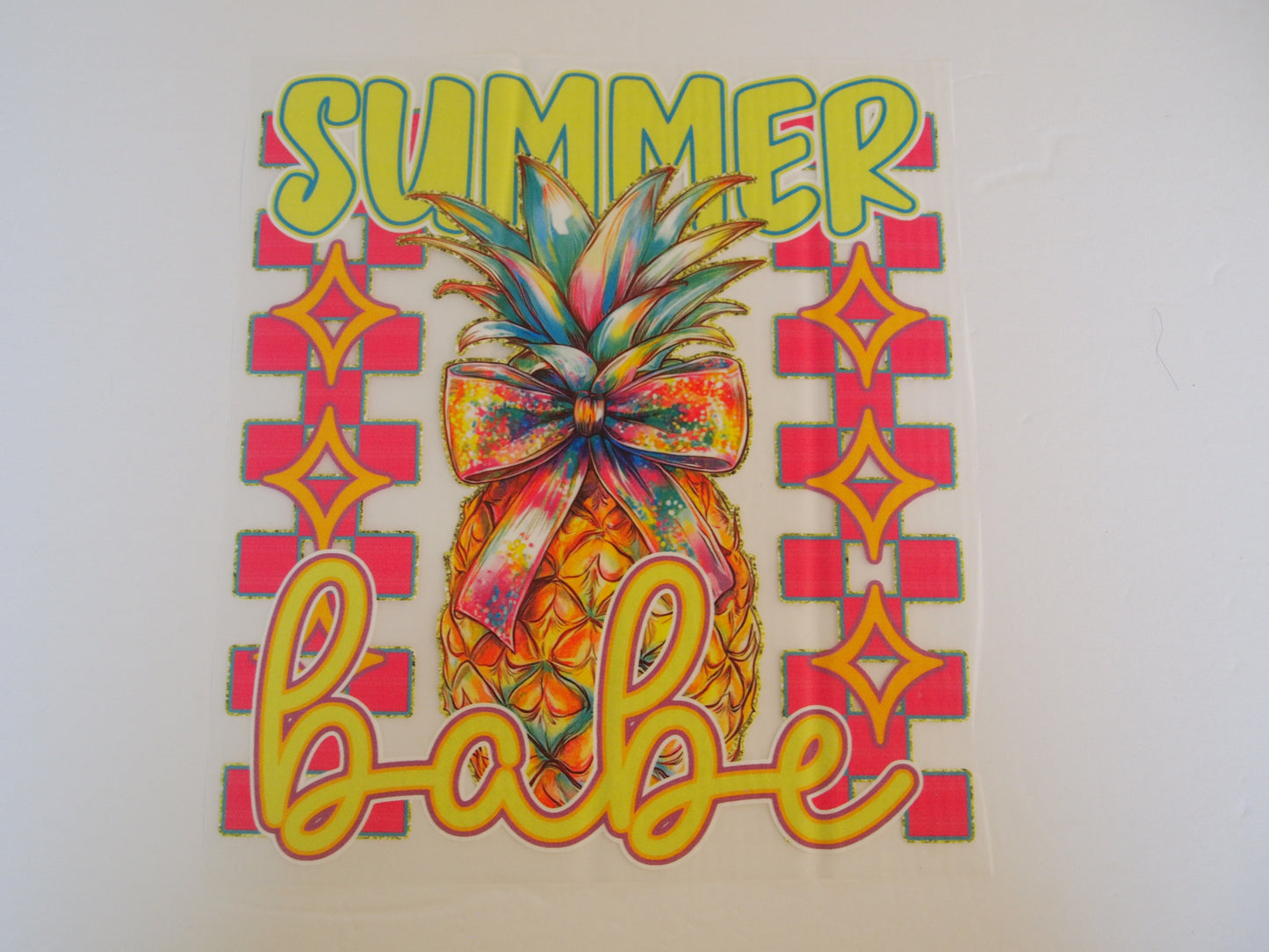 Summer Babe. Design Transfer