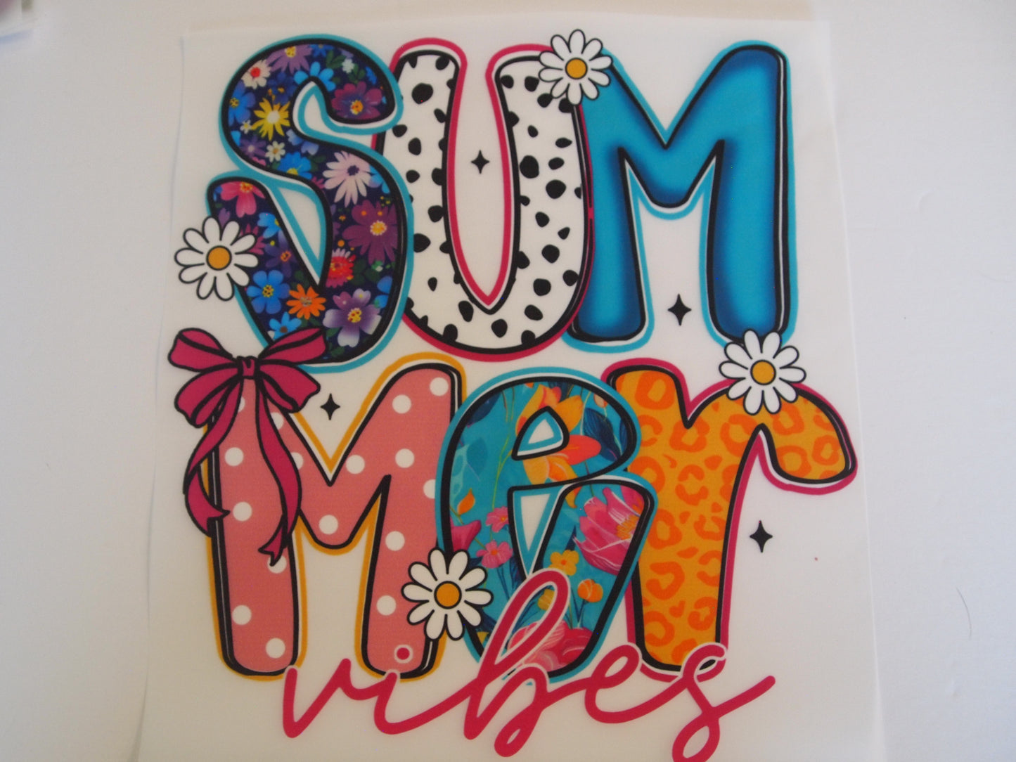 Summer Vibes. Design transfer