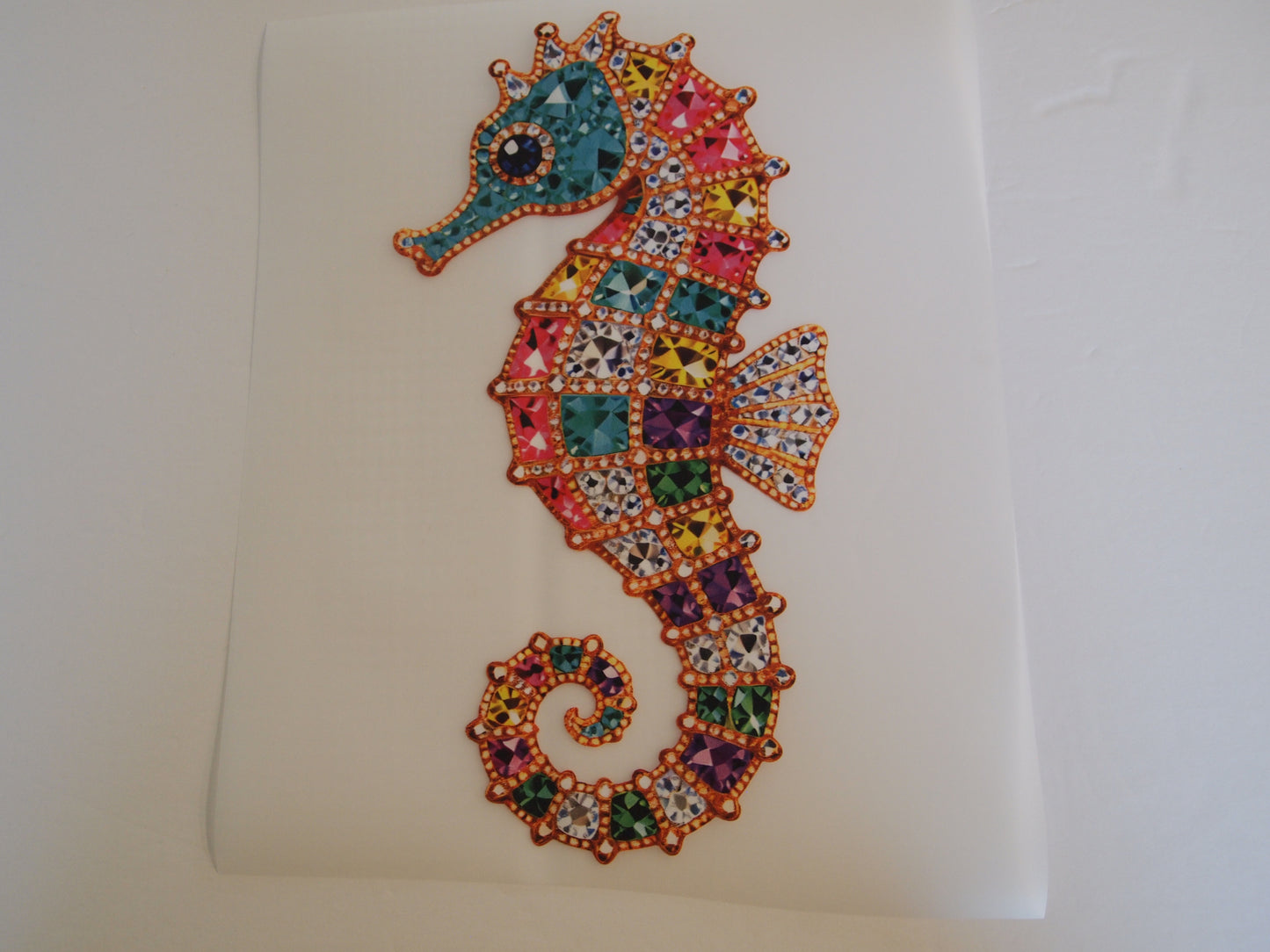 Rhinestone Seahorse