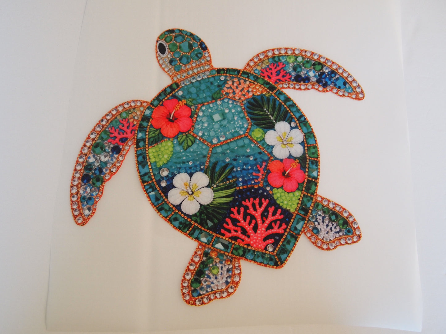 Rhinestone Turtle