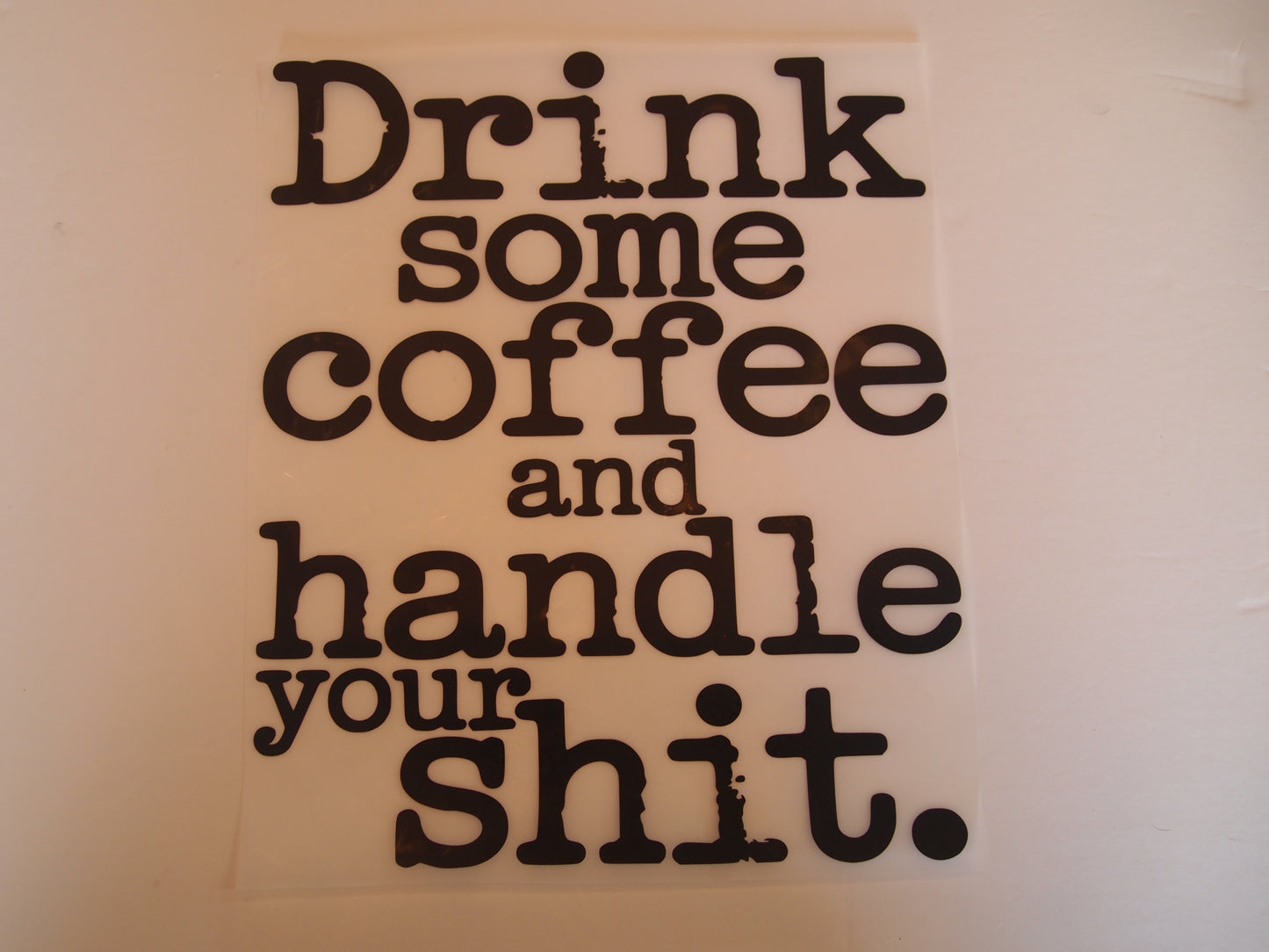 34-Drink some coffee... A-Transfer