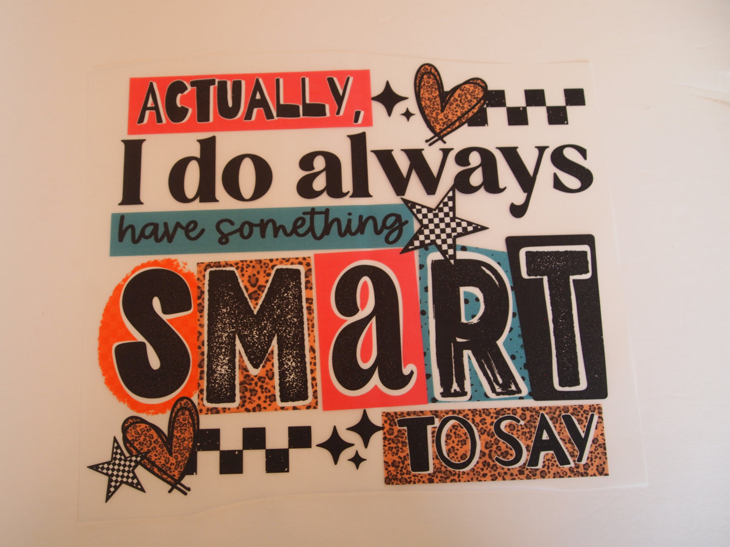 48-Actually, I do always... A-Transfer