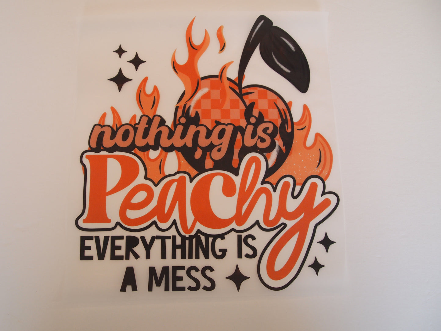 Nothing is peachy, everything is a mess