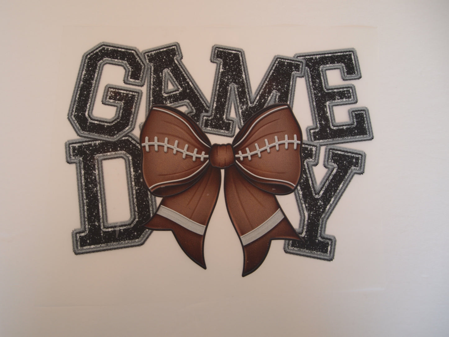 Game day football bow