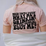 When you're tastin what he's drinkin...