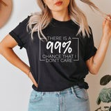 There is a 99% chance