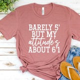 Barely 5' but my attitude's about 6'1"