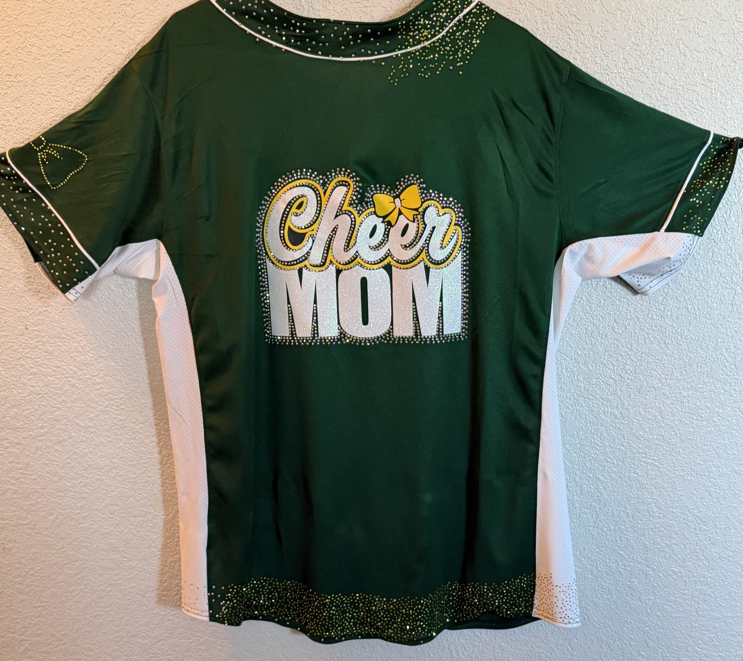 Sparkle Option #1 Rhinestone Button Up Jersey