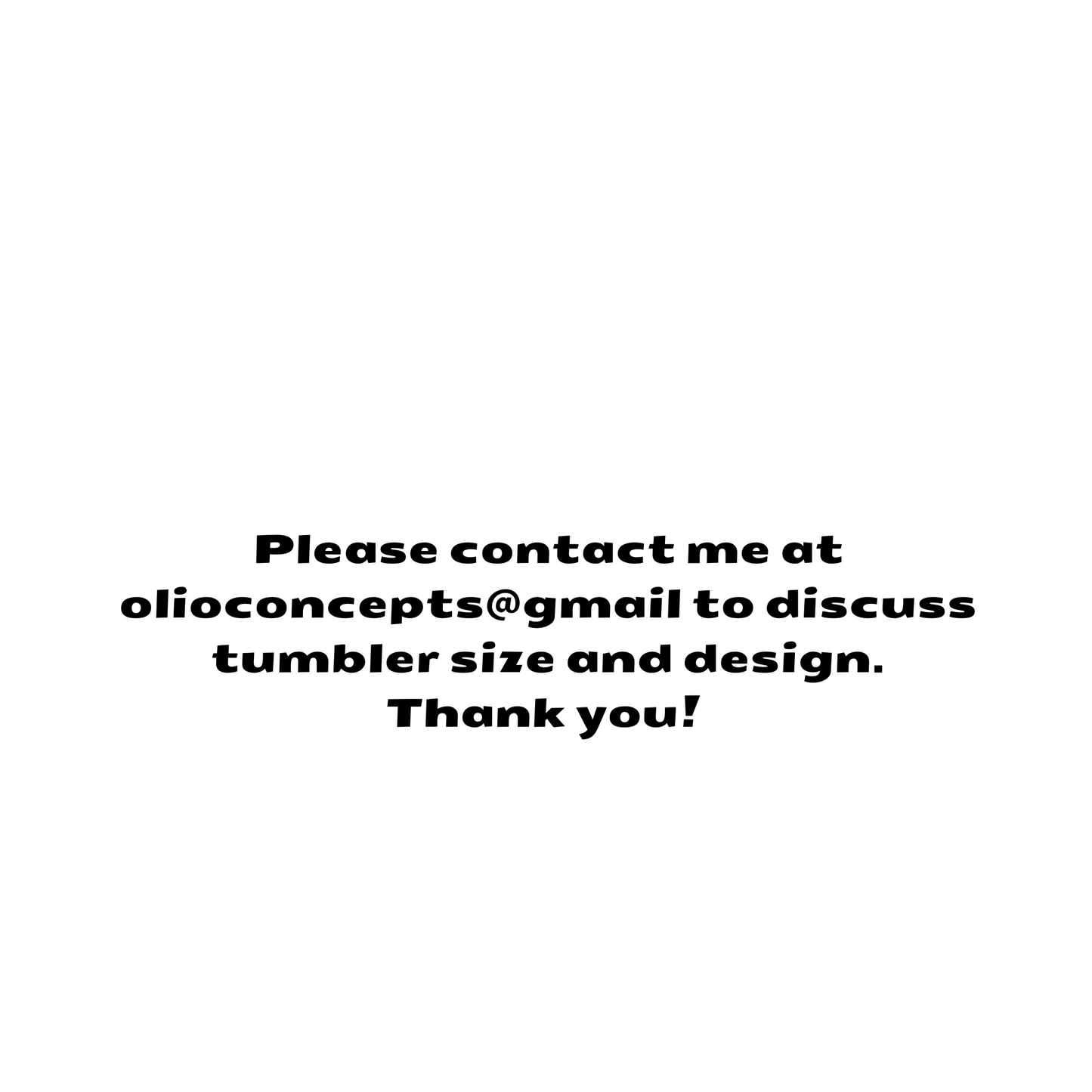 Custom Orders