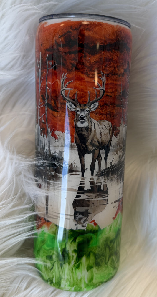 20 oz skinny with handle