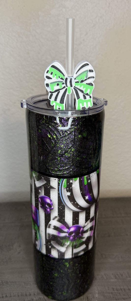 30 oz skinny tumbler Halloween