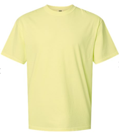 S Neon Lemon Comfort Colors