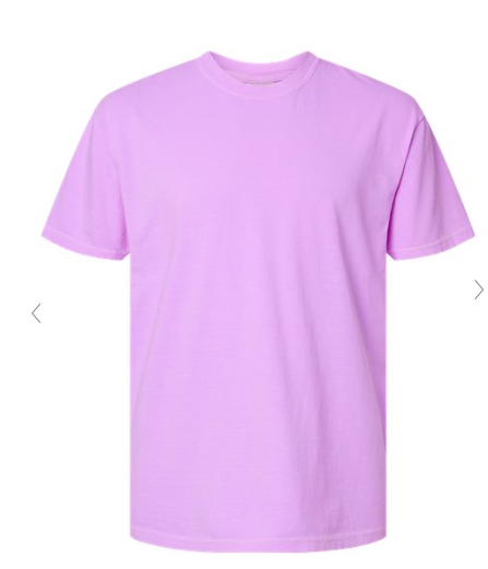 2XL Neon Violet Comfort Colors