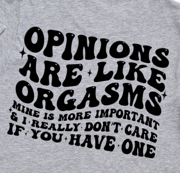 48S-Opinion are like orgasms, black
