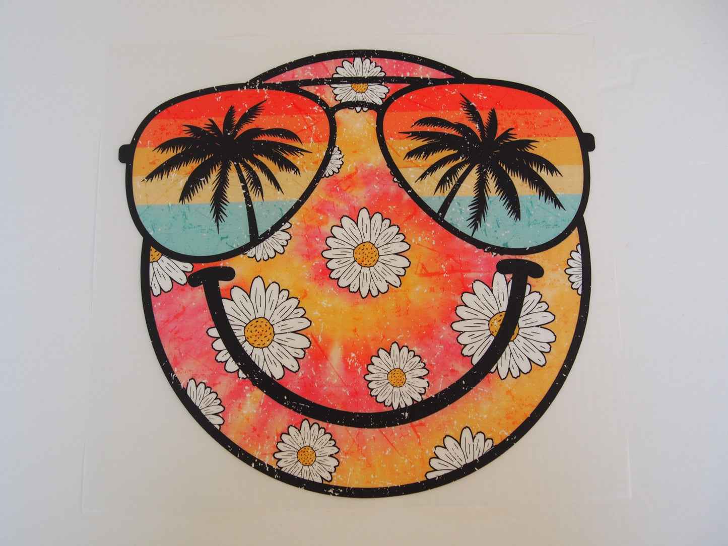 Summer Smiley Face. Design Transfer