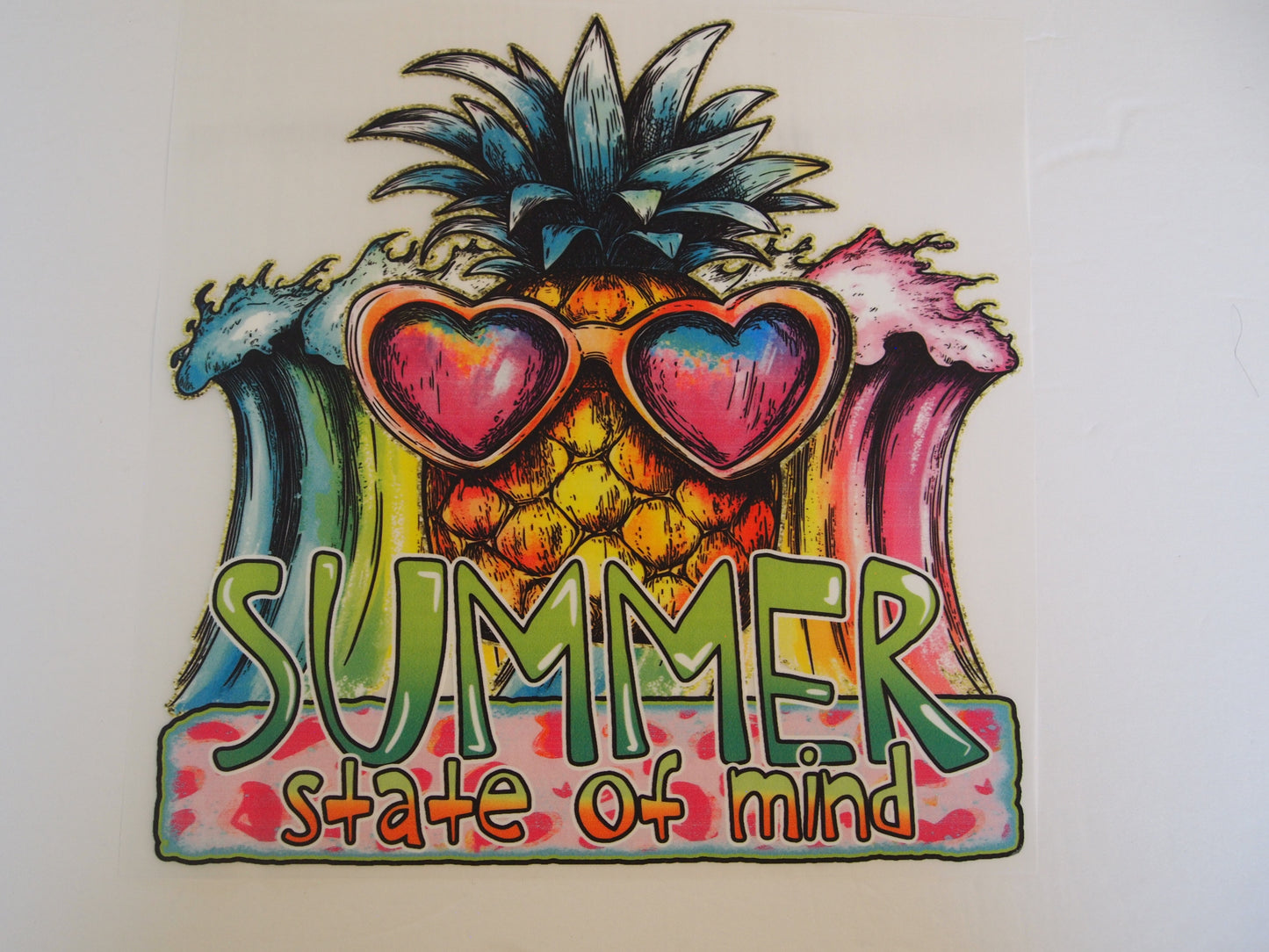 Summer state of mind. Design transfer
