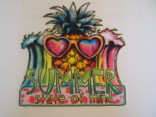 Summer state of mind. Design transfer