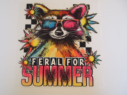 Feral for Summer. Design transfer