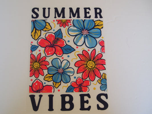Summer Vibes. Design transfer
