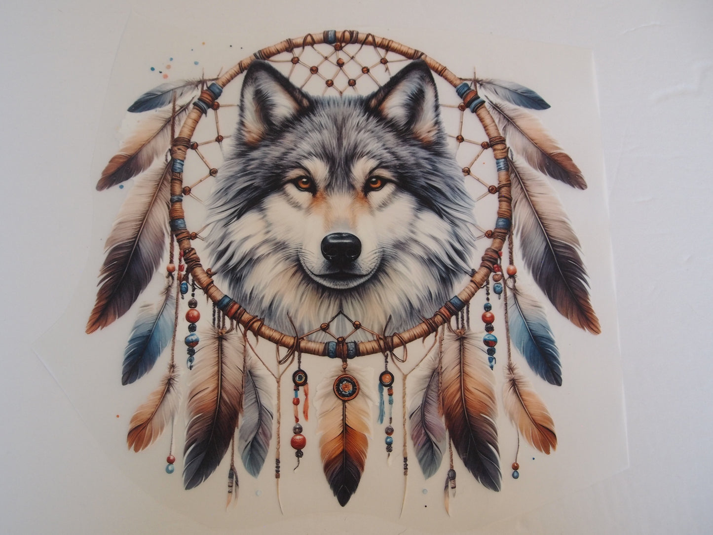 Native. Wolf. Design transfer