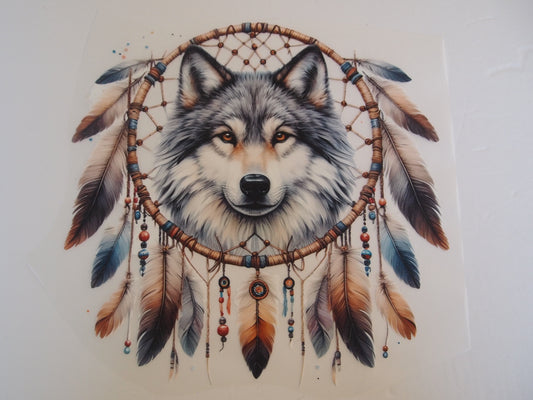 Native. Wolf. Design transfer