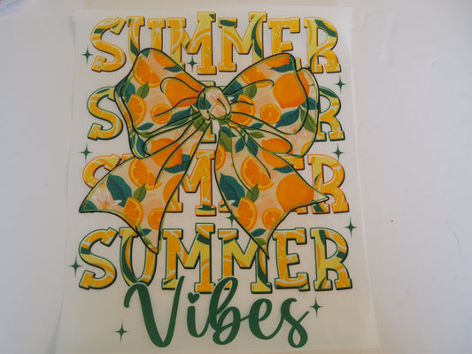 Summer vibes, oranges. Design transfer