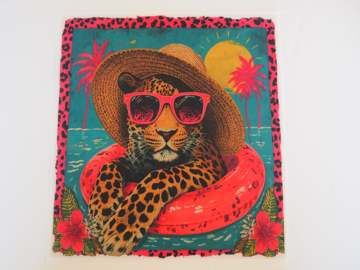 Preppy Girl Summer. Design transfer