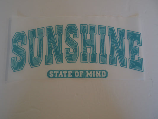 Sunshine state of mind. Design transfer