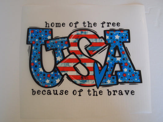 4th of July Home of the free...