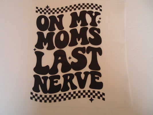 57-On my moms last nerve, Youth