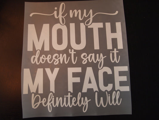 9-If my mouth... A-Transfer