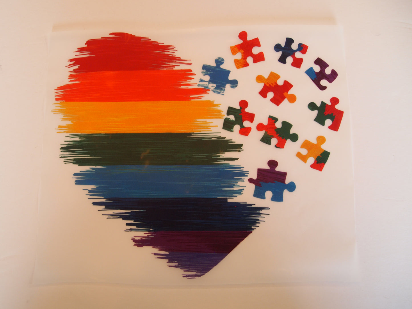 29-Autism heart. A-Transfer