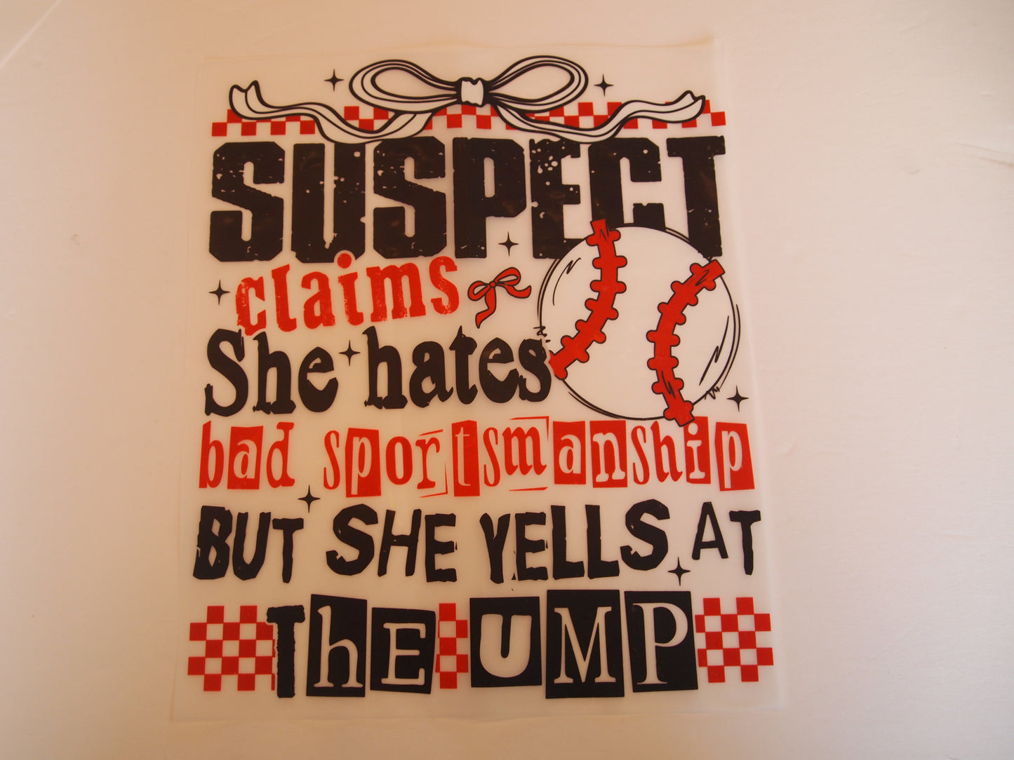 45-Suspect Claims...Baseball. A-Transfer