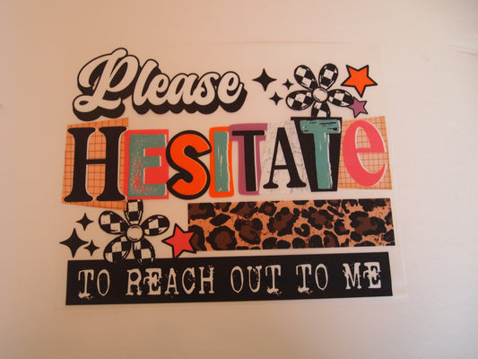 50-Please Hesitate... A-Transfer