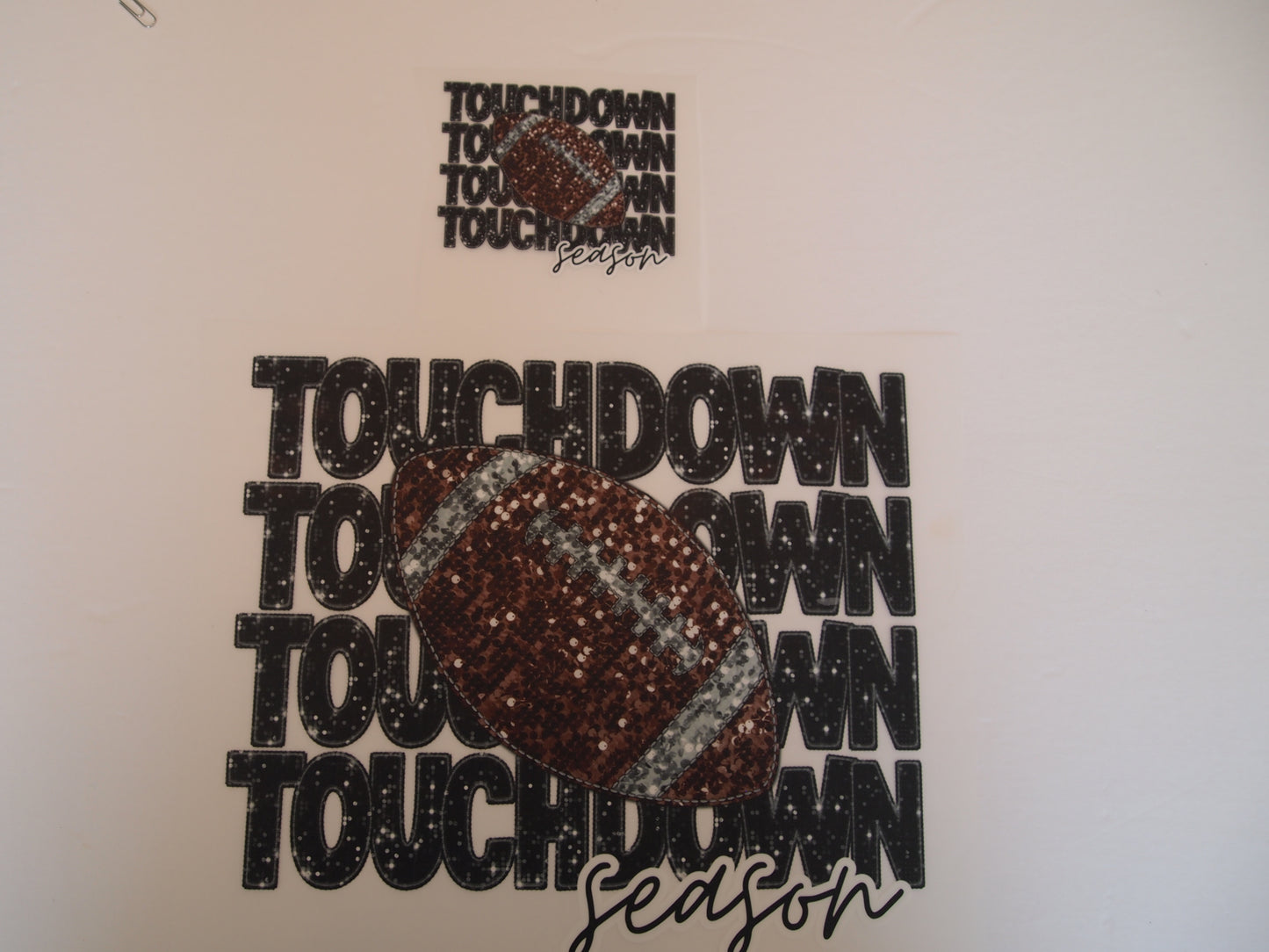 Touchdown, touchdown...
