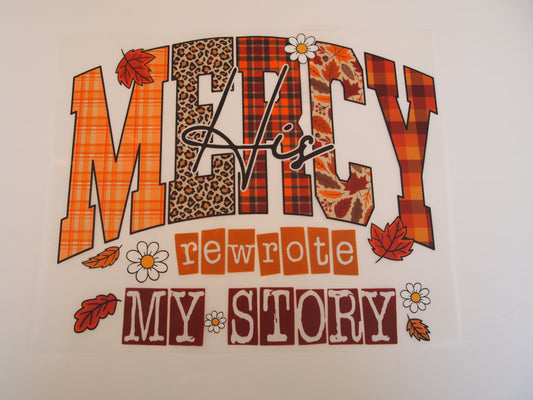 Mercy rewrote my story