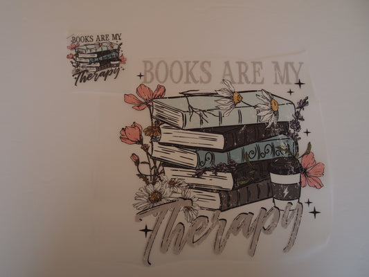 Books are my therapy