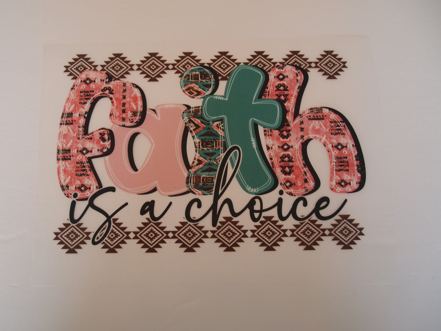 Faith is a choice