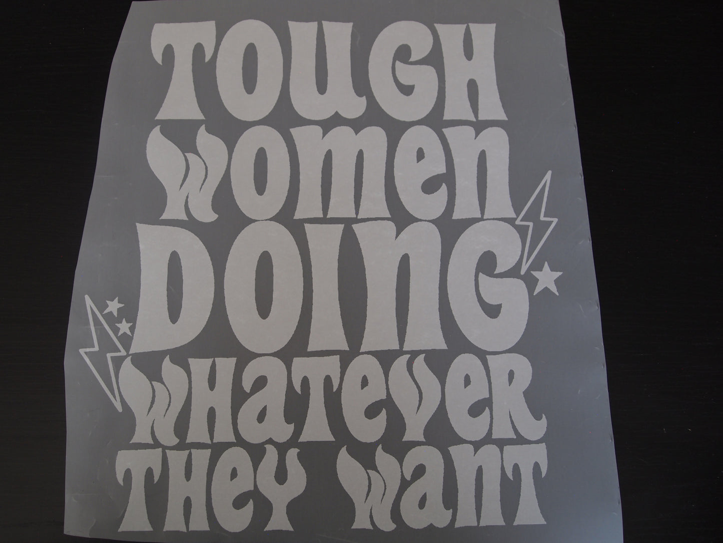 Tough women doing whatever they want