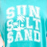 Sun salt sand