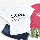 A-hole with feelings-white