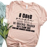 I wish people came with a 30 second trailer